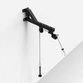 Tricep Workout Machine Equipment Wall-Mounted Cable Pulley System with Loading Pin for LAT Pull Down, Tricep and Ab Pulldowns, Biceps Curl, Forearm Wrist Trainer Workout Equipment. 