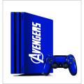 Sony Ps4 Pro Skins Avengers Style with 2 Controllers( just skin not play station). 