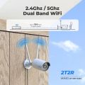 Reolink 2.4 5GHz Dual Band WiFi Security Camera Outdoor 4MP With Audio RLC-410W  (Refurbished). 