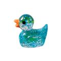 Glitter Duck Ornament Mini Glitter Clear Duck Ornament Cute Resin Craft for Home Decor Garden Microlandscape Buyers' Favorite Resin Duck Ornament. 