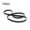 45-120MM Universal Assorted Common Flat Rubber Belt Cassette Tape Machine Belt Pulley Belt for Recorder Walkman. 