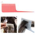 4Pcs Weaving Highlighting Foiling Hair Comb Highlight Styling Black+Pink. 