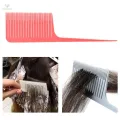 4Pcs Weaving Highlighting Foiling Hair Comb Highlight Styling Black+Pink. 