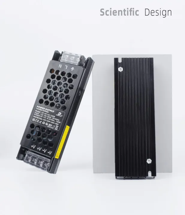 DUSKTEC%20LED%20Driver%2012V%20100W%20LED%20Transformer,%20Slim%20LED%20Power%20Supply%208.33A,%20AC%20240V%20to%2012V%20DC%20Constant%20Voltage%20Adapter,%20for%20LED%20Strip%20Light%20Cabinet%20Lights%20G4%20MR11%20MR16%20LED%20Bulbs%20-%20Image%207