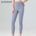 ECHIDNA Yoga Pants Sweat Absorption Seamless Lady Sports Trousers. 