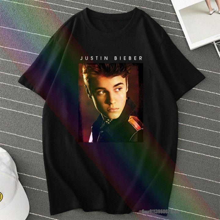 Justin Bieber Believe Tour 2012 2013 Graphic T Shirt High quality Casual Short sleeve O-neck Fashion Printed 100% Cotton summer new tops Round Neck Baju Others