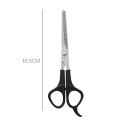 Hairdressing scissors cut hair thin Qi Liuhai artifact female scissors cut by themselves household tooth scissors tool set. 