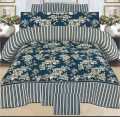 Single Bed Size (60 x 90) Inches Printed Bedsheet Set With 1 Pillow Cover - Beddy's Studio. 