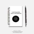 Customized Pocket Notebook - Blank Pages. 