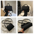 New Pink Bags Female Korean Fashion Ladies Shoulder Bag Trend Handbags Retro Designer Luxury Totes Solid Color Handbag For Girls. 