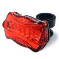Mountain Bike Tail Lights Butterfly Tail Lights 5Led Tail Light Warning Light SUPER BABY. 