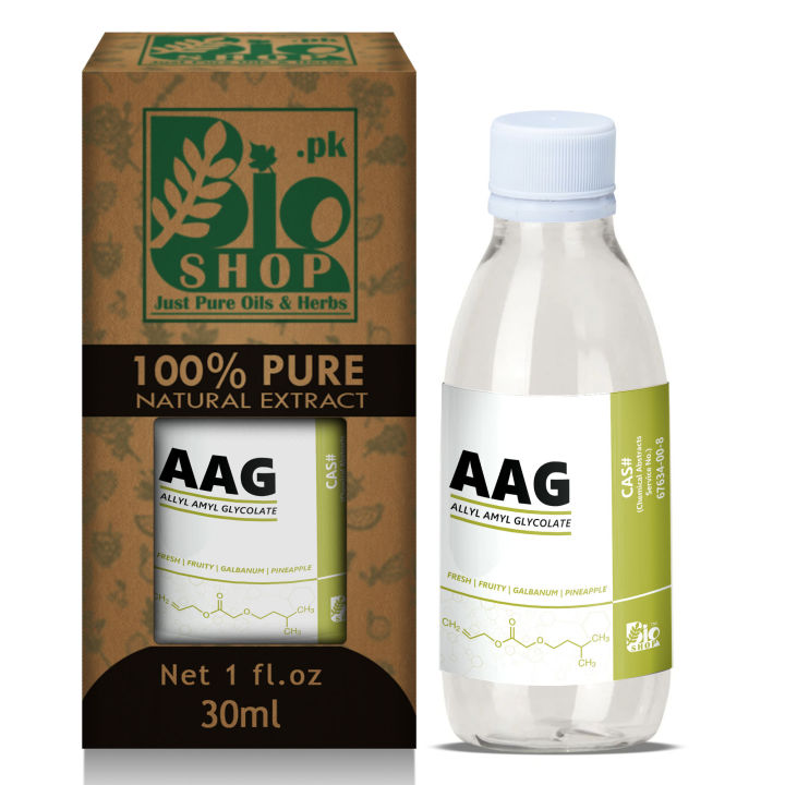 AAG (Allyl Amyl Glycolate) Aroma Chemical Ingredients for Perfumers 100% Pure