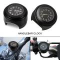 Motorcycle Quartz Clock Bike Handlebar Watch Aluminum Clock Universal. 