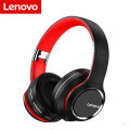 Lenovo HD200 Bluetooth Earphone Over-Ear Foldable Wireless Headphones Noise Cancellation HiFi Stereo - Black. 