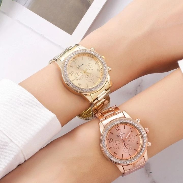 %5BPrecious%5D%20Elegant%20Stainless%20Steel%20Band%20Women's%20Watch/%20Luxury%20Rhinestone%20Casual%20Wristwatches/%20Classic%203-Eyes%20Quartz%20Watches%20-%20Image%203
