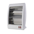 Electric Room Box Heater - 400W / 800W - 2 Halogen Heating Rods with Safety Tip Over Protection. 