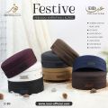 Premium Quality Festive Koofi Prayer Cap Namaz Topi Islamic Hat For Men. 