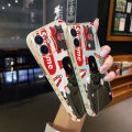 YIWESAN For Realme 6 Pr Case Plating Side Edge Square New Design Fashion Tide Cool Boy Phone Cases Pattern Silicone Casing Full Back Cover Camera Protection Shockproof Softcaseo. 