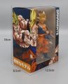 Dragon Ball Goku Super saiyan Figure Collectible PVC 17 cm Super Saiyan Son Goku with power up rings Action Figure Model Toy dragonballz decor Anime manga dragonball z Goky vegeta super saiyan action figure anime manga collectible. 