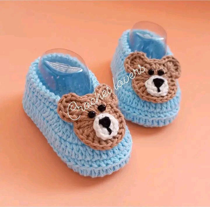BABY BOOTIES BABY SHOES CUTE BABY WOOLEN CROCHET