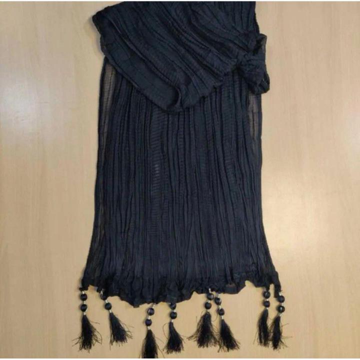 Pure Chiffon Chunri Dupatta With Tussle For Girls'/Women's