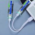 Camelion Lithium Rechargeable Battery AA2 - 1.5V 2200mWh/1460mAh. 