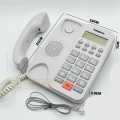 PTCL PABX for Office, Home, Restaurants Wall Mountable Telephone Set with Caller ID CLI Direct Plug & Play Phone High Quality Landline Handset with free line wire. 