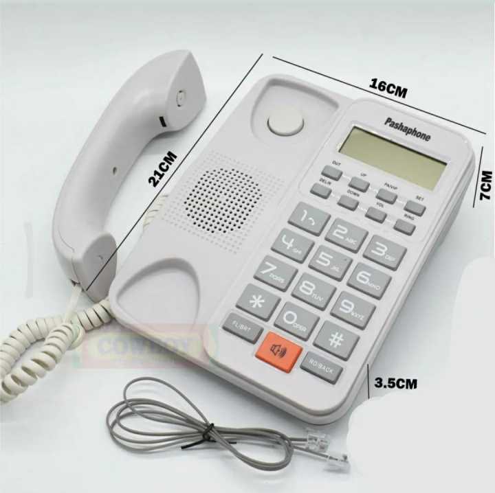 PTCL%20PABX%20for%20Office,%20Home,%20Restaurants%20Wall%20Mountable%20Telephone%20Set%20with%20Caller%20ID%20CLI%20Direct%20Plug%20&%20Play%20Phone%20High%20Quality%20Landline%20Handset%20with%20free%20line%20wire%20-%20Image%203