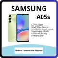 Samsung Galaxy A05s 6GB Ram 128GB Rom , 6.7" HD+ 90Hz Display , Snapdragon 680 4G , 5000 mAh- Fast charging 25W wired. 