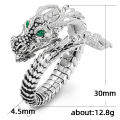 Unique Men's Chinese Dragon Ring Cool Cycling Men and Women's Rings Size Adjust. 