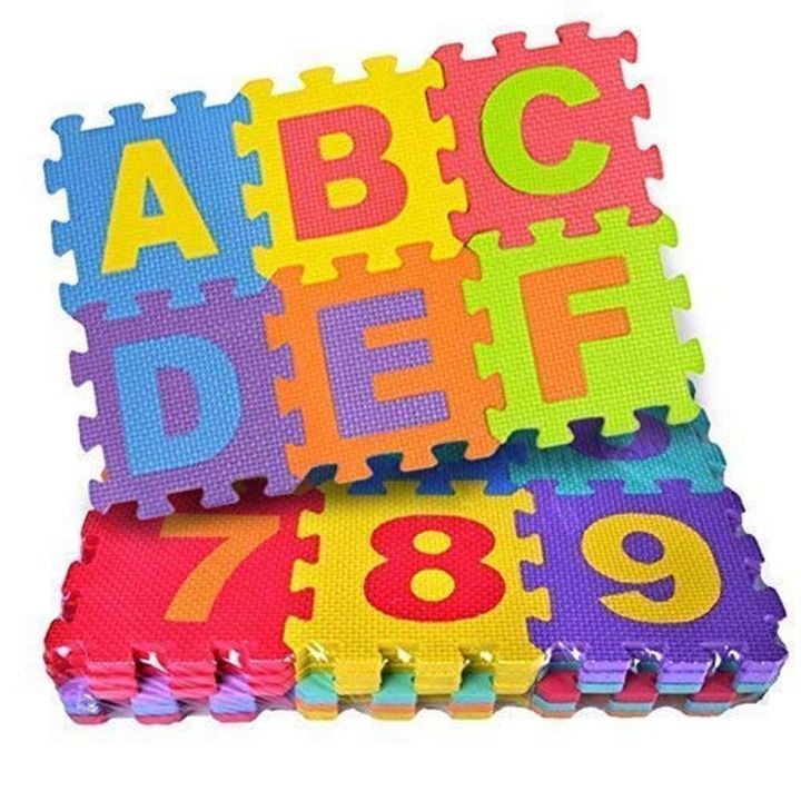 Alphabet floor puzzle mat online