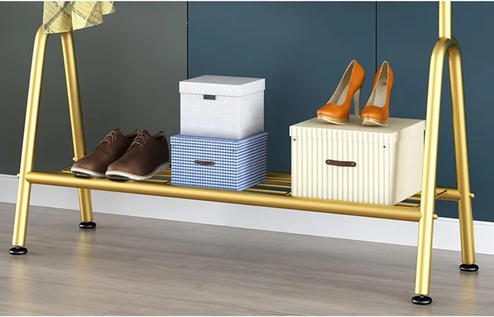 Creative%20Clothes%20Rack%20Garment%20Display%20Stand%20With%20Bottom%20Storage%20Shelf%20And%206%20Hooks%20-%20Image%206