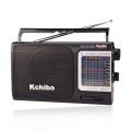 Kchibo Portable 12 Band World Receiver Radio FM (TV)/MW/SW1-9. 