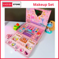 My Beauty Makeup Set for Kids - Pretend Play Cosmetic Kit Best High Quality Makeup Series Toy Gift for Girls, Unicorn Safety Cosmetics Box. 