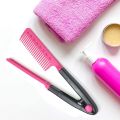 V Type Straightening Comb Hair Straightener Brush Pro Salon Haircut DIY Barber Styling Tools Anti-static Comb Brush. 