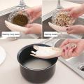 Multifunctional Rice Washing Spoon Bean Washer Cleaning Drain Filter Kitchen Tool. 