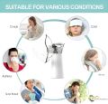 YYS Mesh Nebulizer Machine Portable Soundless Nebulizer USB Support (Mini/Hand /Mesh Nebuliser) (For Kids & Adults) (Ultrasonic Mesh Atomizer) World Best Machine Inhaler Waterproof Asthma Inhalator acute symptomatic management of respiratory diseases. 