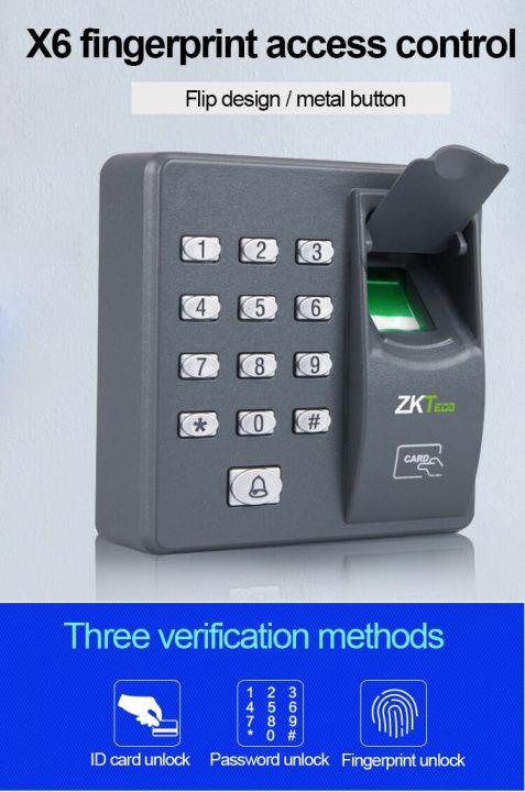 Zkteco%20X6%20High-Quality%20Fingerprint%20Access%20Control%20System%20with%20Keypad,%20ID%20Card,%20and%20Doorbell%20Function%20-%20Image%204