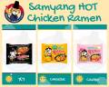 Samyang Noodle 700g Instant Noodle Hot Chicken Flavored Ramen Noodle (Black Pack of 5) Imported Noodle Korean Noodle. 