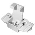 WH02X24399 Washer Lid Lock Strike and WH01X24381 Washer Lid Lock Bezel Compatible for / Top Washer Lid Lock Durable. 