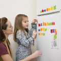 Magnetic Letters and Numbers 26 Pieces, 1.5 Inch Large Size Fun Alphabet Kit for Kids, ABC Educational Toys, Refrigerator Magnetic Board, Preschool Learning Toys Available In Capital ABC, Small Alphabets & Numbers Symbols. 