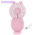 Amamia Mini USB Fan with Phone Holder Indoor Outdoor Portable USB Fan. 