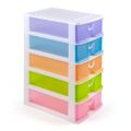 3-4-5 Drawer Stackable Storage Cabinet  Multipurpose Organizer for Makeup, Cosmetics, Bathroom Accessories & Home Storage. 