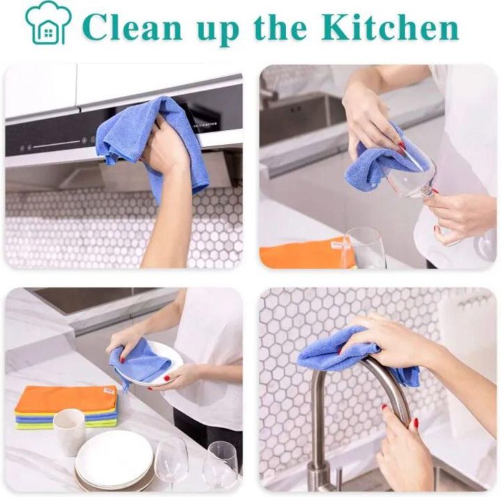 Pack Of 10 Kitchen Cleaning Wipes