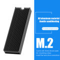 Thermalright Hr-10 2280 Pro Solid State Drive 4 Aghp Heatpipes Heat Sink Radiator M.2 Ssd Cooler 3010 4pin Pwm Fan For -E5.0. 
