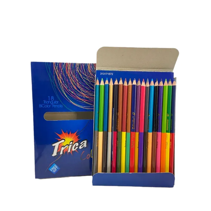 BAHADUR%20Pack%20of%2018%20Bicolor%2036%20shades%20-Trica-%20Color%20Pencils%20-36%20Colors%202%20in%201-%20IMPORTED%20Includes%20Silver%20&%20Gold-%20Colour%20pencil-%20Stationery%20-%20Image%204