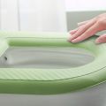 Universal Paste Washable Closestool Mat Cushion For Bathroom Non-dirty Hand Foam Ring Toilet Ring Home Supply Toilet Mat Toilet Seat Cover. 