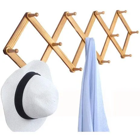 10%20Hook%20Wall%20Hanger%20Wooden%20Expandable%20Folding%20Wall%20Hanger%20Mug%20Hat%20Accordion%20Rack%20-%20Image%203