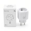 Tuya Smart WiFi EU Plug 16A with Power Monitoring | Voice Control via Google Home & Alexa | Energy Monitoring Smart Socket. 