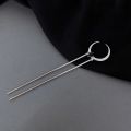 New Hairpin Hair Sticks Minimalist Black Moon Trendy Vintage Metal Hair Accessories Headwear Hairstyle for Women Jewelry H050. 